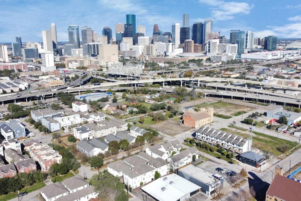 3Br/3.5Ba Three Story East Downtown Townhouse With View Villa Houston Luaran gambar