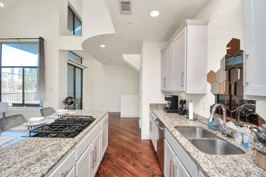 3Br/3.5Ba Three Story East Downtown Townhouse With View Villa Houston Luaran gambar