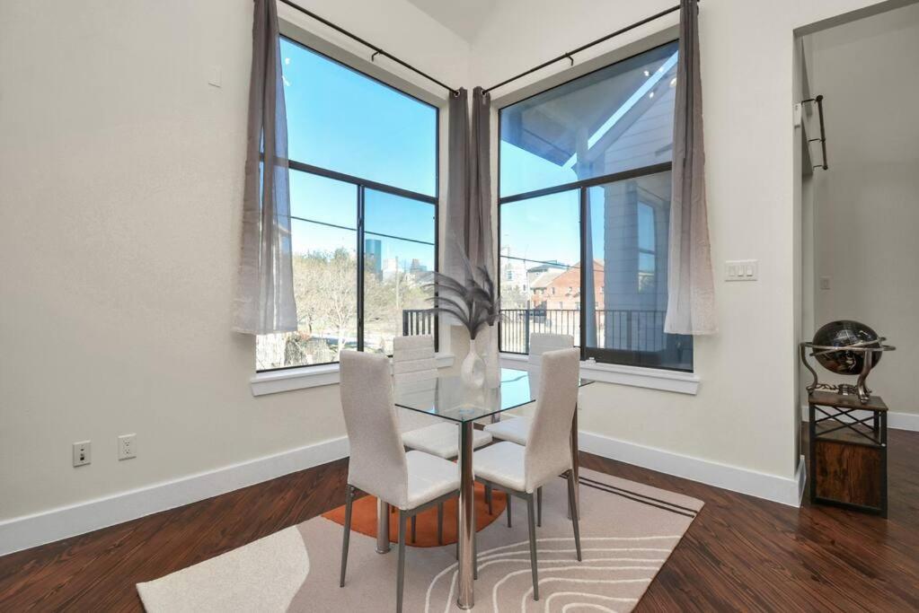 3Br/3.5Ba Three Story East Downtown Townhouse With View Villa Houston Luaran gambar